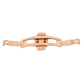 Miniatyrbilde 6 av 8: Forfinet Rose Gold Rustfritt Stål Butterfly Spenne med Dobbel Trykknapp Folding Deployment