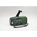 Miniatyrbild 1 av 5: Vevradio 2000mAh powerbank, solbatteri, ficklampa green