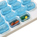 Miniatyrbild 7 av 9: Praktisk 31-fack Dosett Medicinal Medicine Box Svart