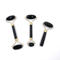 Miniatyrbild 3 av 6: Obsidian Jade Roller Massager Gouache Scraper A A