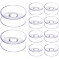 10 st 30 mm dubbelsidiga sugkoppar sugplatta för glasplast