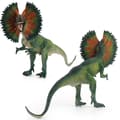 Dilophosaurus Dinosaurie Action Figur Simuleringsleksak Prydnad Gåva för Barn