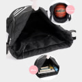 Miniatyrbillede 4 af 7: Gym Sportstaske Dame Snøre Bolsas Black