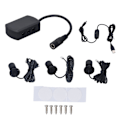 Miniatyrbilde 4 av 6: 5V USB Mini LED Spotlights: Dimbar Displaybelysning for Smykkeskap i Svart Varmt Lys