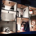 Miniatyrbilde 2 av 6: 5V USB Mini LED Spotlights: Dimbar Displaybelysning for Smykkeskap i Svart Varmt Lys