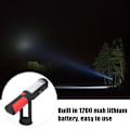 Miniatyrbilde 3 av 6: Oppladbar Bærbar USB LED Lommelykt for Camping, Fotturer og Verkstedaktiviteter