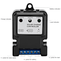 Miniatyrbild 5 av 6: PWM Smart Solarladdningsregulator DHS 5S 6V/12V 10A för Effektiv Energihantering