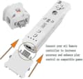 Miniatyrbilde 4 av 5: 2 Motion Plus-adaptere sensor for Wii Remote-kontroller, Motion Plus-adapterakseleratorerstatning for Wii Motion Plus-adapter – utmerket White