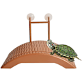 Miniatyrbild 1 av 5: Turtle Floating Island Aquarium Pier Ramp med sugkoppar