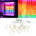 Miniatyrbilde 3 av 6: USB 280 LED Lyslenke med 8 Moduser - Dekorative Gardinlys for Soverom