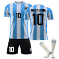 Pikkukuva 1 / 2: aradona paita numero 10 Argentina Retro 1986 set M
