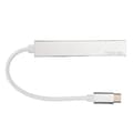 Miniatyrbilde 6 av 8: USB C Hub 4 i 1 Type C til USB 2.0 3.0 Mini Bærbar Sølv Dokkingstasjon Stasjonær Laptop
