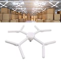 Miniatyrbilde 1 av 5: 80W Deformerbar LED Garasje Taklampe Pære med 4 Blader, E27, Energieffektiv, 85-265V Hvit