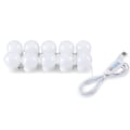 Miniatyrbillede 2 af 10: 10 LED Vanity Spejl Pærer Dæmpbar LED Væglampe Vanity
