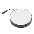 Miniatyrbilde 4 av 8: Justerbar LED-ringlys med høy lysstyrke for mikroskoplampe til eksperimentell bruk med AC 0-250V EU-plugg