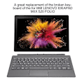 Miniatyrbild 2 av 3: Tangentbord Pekplatta för Lenovo Ideapad Miix 520 Folio
