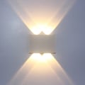 Miniatyrbild 4 av 6: AC85-265V Modern LED Vägglampa: Upp/Ner Inomhusbelysning för Sovrum, Balkong, Hall och Trappor