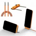 Pikkukuva 4 / 5: 240W pikalatauskaapeli ja teline Type-C-laitteille Single Adapter Orange