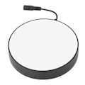 Miniatyrbilde 3 av 8: Justerbar LED-ringlys med høy lysstyrke for mikroskoplampe til eksperimentell bruk med AC 0-250V EU-plugg
