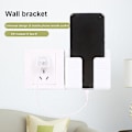 Miniatyrbild 2 av 2: Flerfunktionstelefon Laddningshållare Fäste Väggfäste Stativ Självhäftande Hållbar Socket Rack Förvaringsstöd Hängare för smartphone