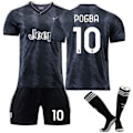 Miniatyrbilde 1 av 2: Pogba 10# 22-23 Ny sesong Juventus fotballskjortesett M