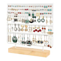 Miniatyrbild 1 av 5: Örhängeställ Displayställ 3-vånings öronstift White