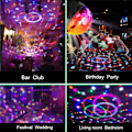 Miniatyrbild 3 av 5: Mini Disco Ball Party Scenlampor Led-projektorutrustning