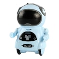 Miniatyrbild 4 av 4: Barns Mini Smart Voice Dialogue Dance Pocket Robot white