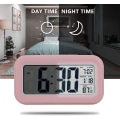 Miniatyrbild 3 av 4: Batteri Digital väckarklocka LCD-skärm Väckarklocka vid sängen