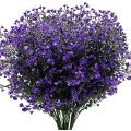 Miniatyrbild 1 av 2: 4st konstgjorda buskar Buskar falska utomhus Uv-resistenta växter Blommor, konstgjorda plastklockor blad grönska