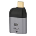 Miniatyrbilde 1 av 8: Mini Metall TypeC Hann til DP Adapter Bærbar Kompatibel Windows Android OS X