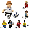 Pikkukuva 10 / 10: 8 kpl jalkapalloilijaa Super Star Series Mini Block -rakennuslelu