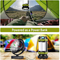 Miniatyrbild 5 av 5: LED campinglykta Uppladdningsbar, T2000 hög lumen 2 Pack