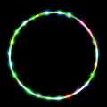Miniatyrbild 1 av 4: Färgskiftande Hula Hoops, Flera Light Up Hula Hoops