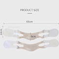 Miniatyrbild 5 av 6: Chin Cheek Silikon bantningsbandage V Line Face Shaper Tool 1pc white