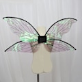 Miniatyrbillede 3 af 5: Pige Butterfly Vinger Glimmerende Udklædningskostume