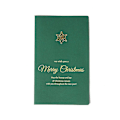 Miniatyrbild 1 av 2: 10 st metallpapper bronzing gratulationskort jul C