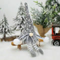 Miniatyrbild 5 av 5: Juldekorationer stickad docka