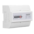 Miniatyrbild 3 av 8: Expertförmedlare för gränsöverskridande verksamhet: 7P 3-fasig digital elmätare för DIN-skena, 220V eller 380V, 20A till 80A