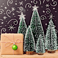 Miniatyrbild 5 av 5: Liten julgran, 5 st Mini set, Desktop