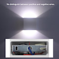 Miniatyrbilde 5 av 6: Moderne 6W Cube COB LED Vegglamper for Ganger, Trapper, Soverom og Verandaer - AC 85-265V