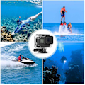 Miniatyrbild 2 av 9: GoPro Hero 8 Svart vattentätt case