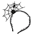 Miniatyrbild 1 av 5: Halloween Spider Web Ghost Pumpkin Hair Hoop Cosplay Pannband