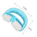 Miniatyrbild 4 av 6: Blå D Typ Fat Control Roller Massager Lift Tools roller Square Blue