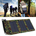 Miniatyrbillede 1 af 6: 5W 5V Vandtæt Foldbar Soloplader - Bærbar USB Powerbank til Udendørs Brug