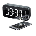 Miniatyrbild 2 av 4: Multifunktionell LED digital väckarklocka, bluetooth högtalare