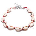 Miniatyrbild 1 av 4: Kvinnor Bohemian Shell Choker Chain Halsband Snygga smycken presenter