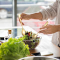 Miniatyrbild 3 av 3: 6p Iece Sallad Server Rostfritt stål Sallad Sked Och Gaffel Set