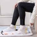 Miniatyrbilde 2 av 5: 4stk Lazy Shoes Helper for lett å bruke sko, bærbar skoløfter for menn kvinner og barn, sokkskyverhåndtert skohorn for eldre eldre Red