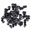 Miniatyrbillede 4 af 6: 5mm LED Sokkelklips - 50 Pak Sort Nylon Diodeholder Bezelmontering til Nem Installation
